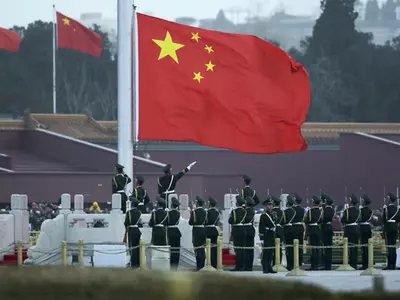 China Improper Anthem Use