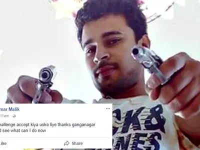 After Allegedly Killing GF’s Ex Boyfriend, Man Openly Challenges Rajasthan Police On FB