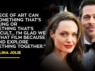 A still of Angelina Jolie and Brad Pitt