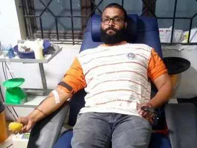 Aditya Hegde blood donor