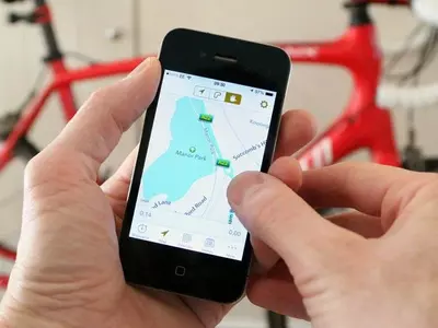 app-based cycle service