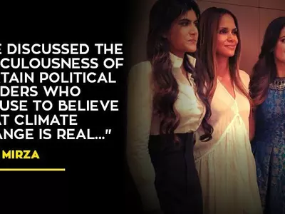 Diya Mirza Says It Was ‘Remarkable’ Bonding With Oscar-Winner Halle Berry Over Climate Change