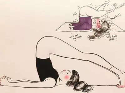 Hilarious Yoga Comic Strips That Everyone Who Struggles With It Can Relate To