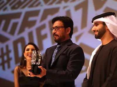 Irrfan Khan Gets Honoured At Dubai International Film Festival