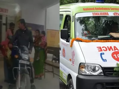 Jharkhand Man Forced To Carry The Body Of His Daughter On Bike After Hospital Refused Ambulance