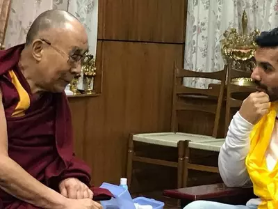 John On Meeting Dalai Lama