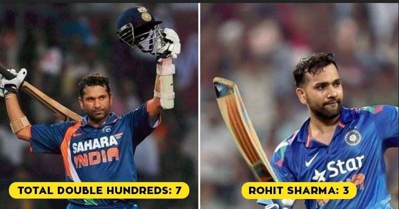 From Sachin Tendulkar To Rohit Sharma - The Art Of Scoring Double ...