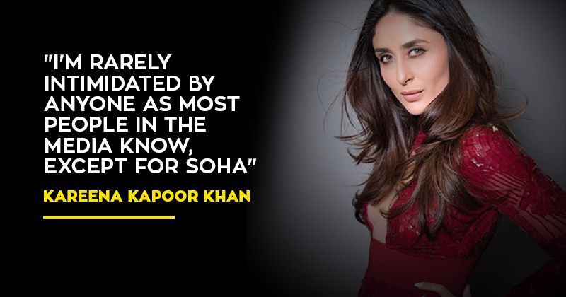 Kareena Kapoor Confesses About Being Intimidated By Sister-In-Law Soha ...