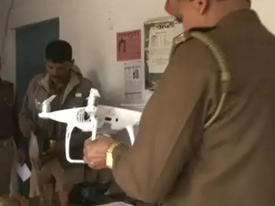 Made In China Drone Found Near Taj Mahal