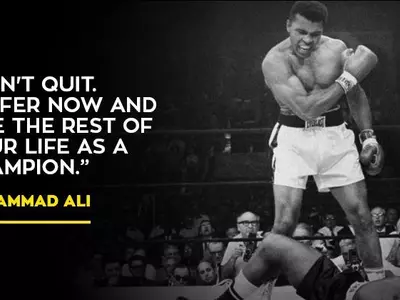Muhammad Ali called himself the Greatest of all time