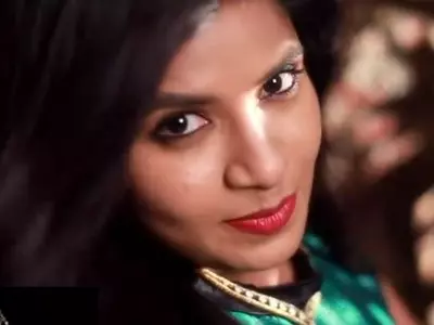 Polio survivor Mahalakshmi Mahadev shoots for her first TV commercial