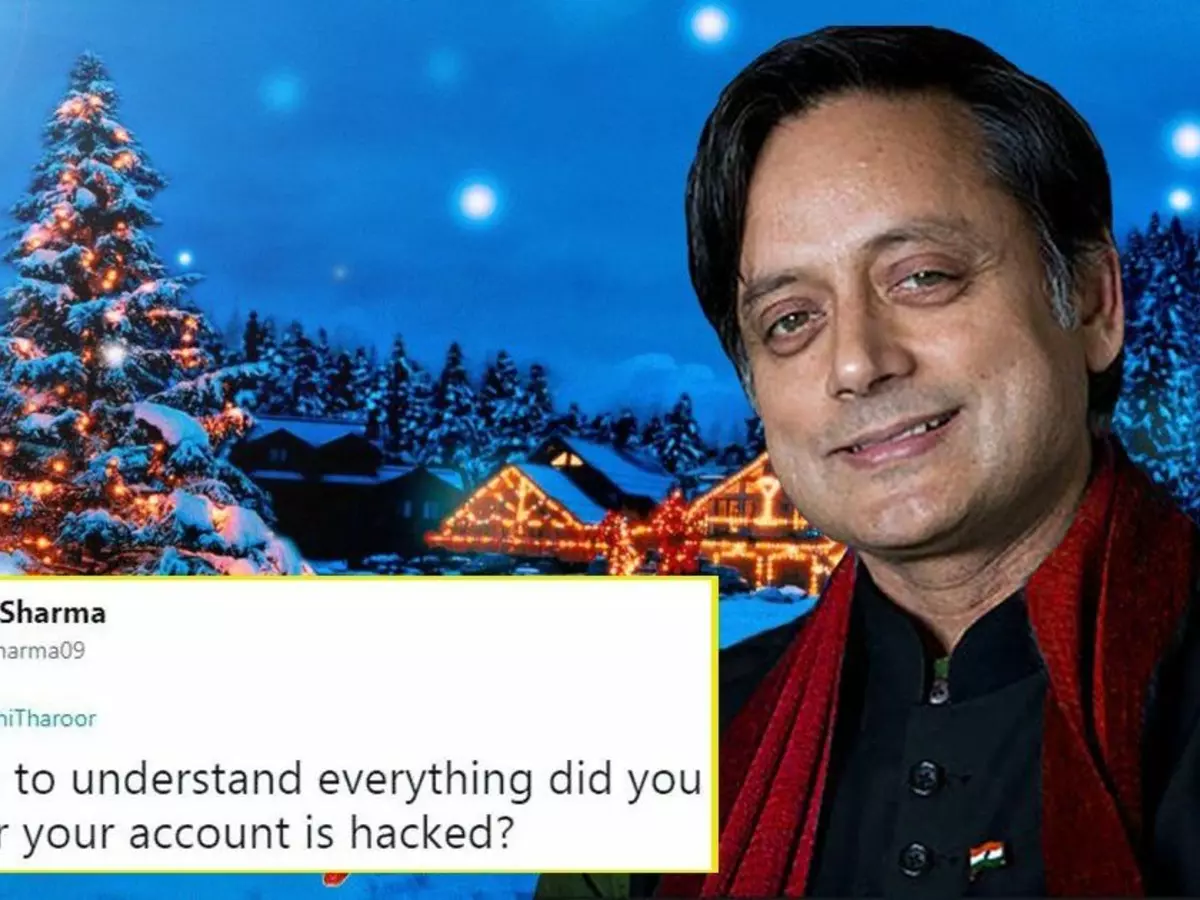 Shashi Tharoor/Twitter Shashi Tharoor/Twitter