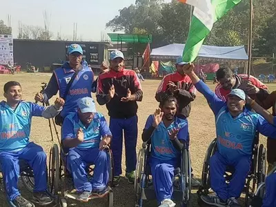 The First Wheelchair Cricket Tournament Just Got Underway In Nepal