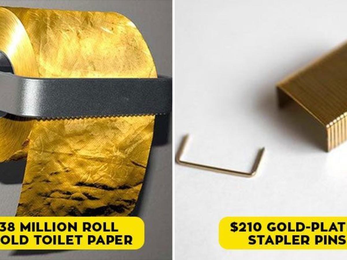 10 Useless & Ridiculously Expensive Things That Make Sense Only To