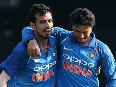 Yuzvendra Chahal and Kuldeep Yadav shared 6 wickets between them