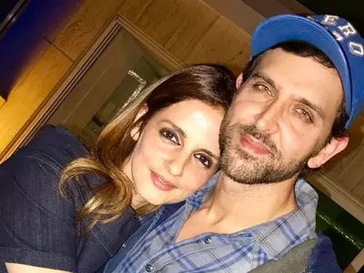 Sussanne and Hrithik Roshan
