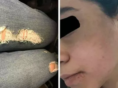 Girl beaten up for wearing ripped jeans by Iran morality police