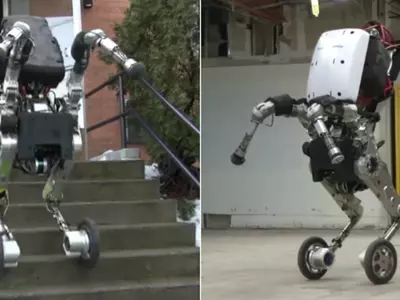 Boston Dynamics’ Frightening New Robot ‘Handle’ Is A Multitasking Acrobat