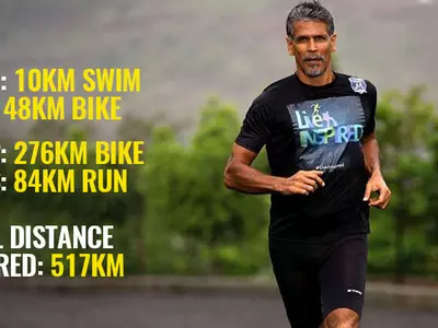 Milind Soman Bags The 'Ultraman' Title For Covering 517 Km In Three Days, Does It Barefoot!