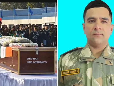 Army Major Satish Dahiya