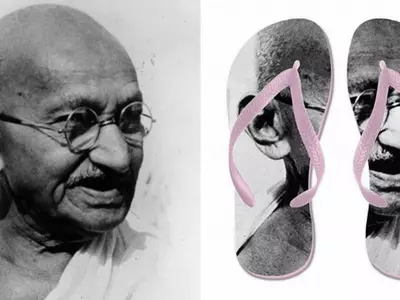 Amazon Fuels Another Controversy, Features Gandhi Flip-Flops On Site After Tricolour Doormats
