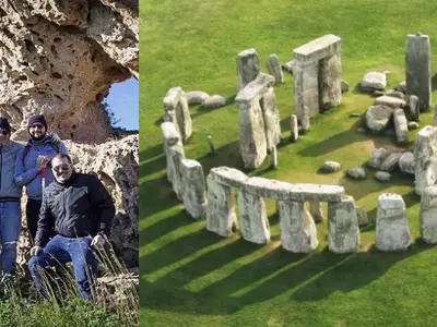Four Friends Stumble Upon An Ancient Italian 'Stonehenge' While Looking For WW II Bunkers