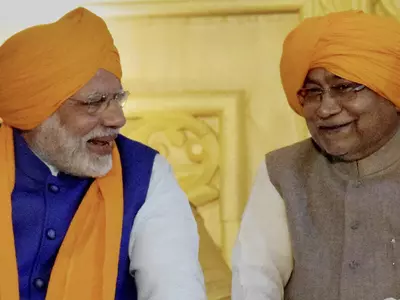 Modi and Nitish Kumar