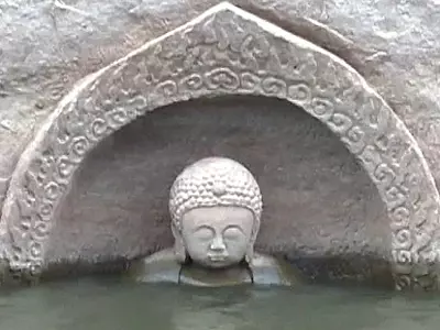 A 600-Year-Old Sunken Statue Of Buddha Is Resurrected In China After It Emerges From Water