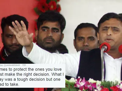 Akhilesh Says Party Split Was To 'Protect The Ones You Love'
