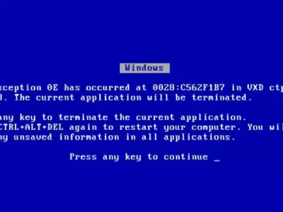 Microsoft Windows BSOD error