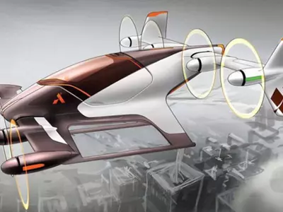 Airbus autonomous flying urban taxi prototype test 2017