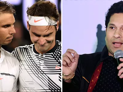 Nadal, Federer and Sachin