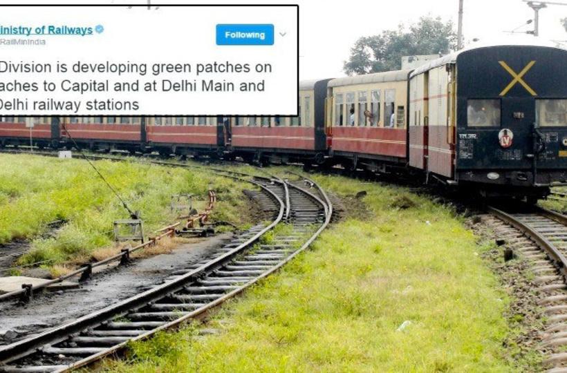 Greening of India's railway network on track