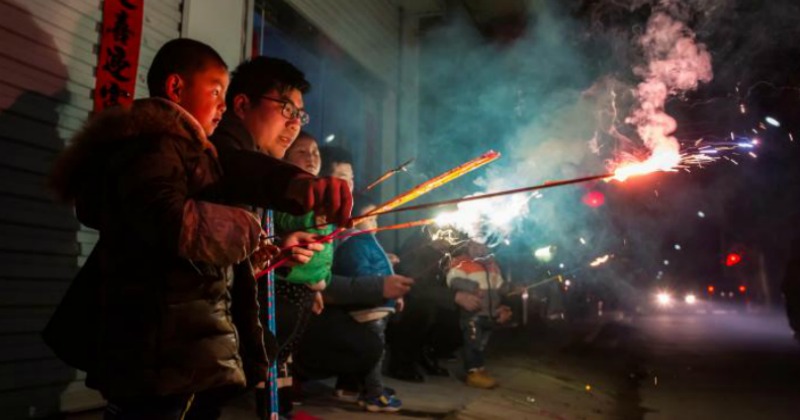 Chinese Lunar New Year Celebrations Drive Beijing's Pollution Levels Up