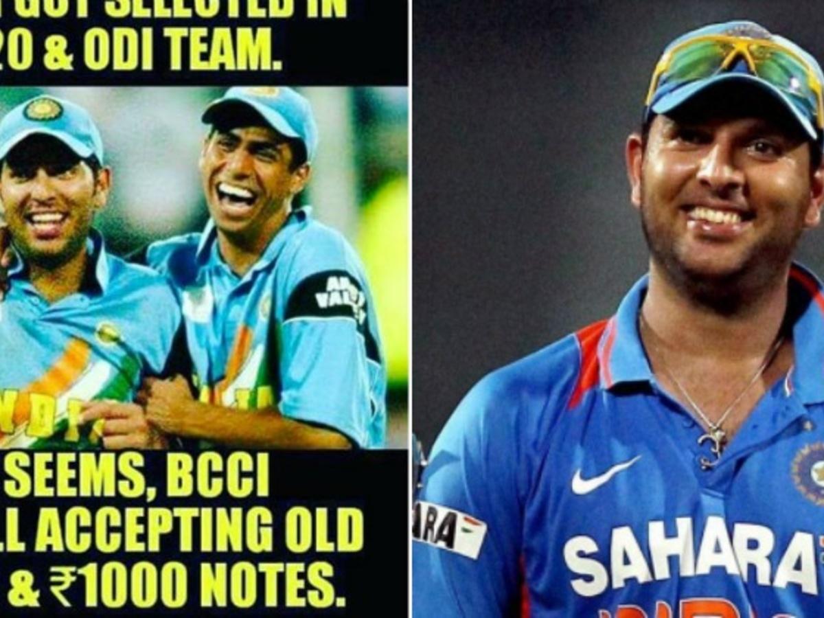 This Meme On Yuvraj Singh And Ashish Nehra's Comeback Is So Funny It Left The Batsman In Splits This Meme On Yuvraj Singh And Ashish Nehra's Comeback Is So Funny It Left The Batsman In Splits