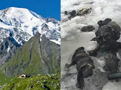 Bodies buried in Swiss glacier