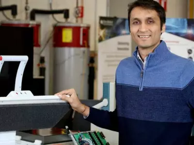Indian-American Scientist Invents Ultrasonic Dryer That Uses No Heat & Dries Clothes Faster