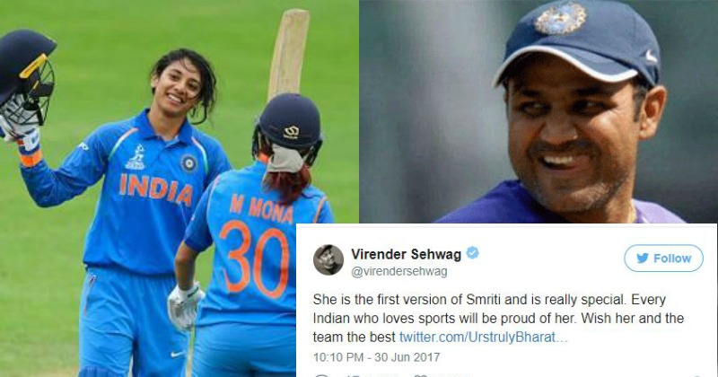 One Fan Called Smriti Mandhana Virender Sehwag's Female Version And ...