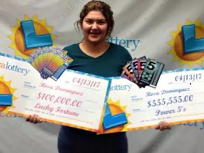 teen wins lottery