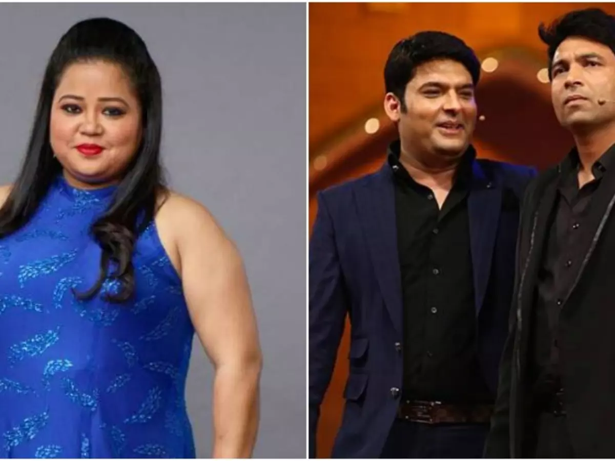 Bharti Singh, Kapil Sharma, Chandan Prabhakar Bharti Singh, Kapil Sharma, Chandan Prabhakar