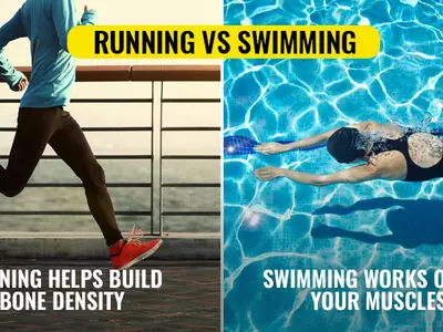Running VS swimming