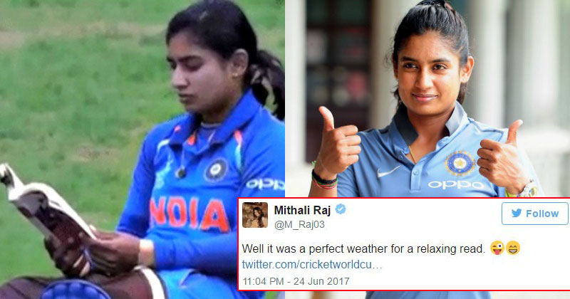 Why Did Mithali Raj Read A Book Before Walking Out To Bat? We Now Have ...