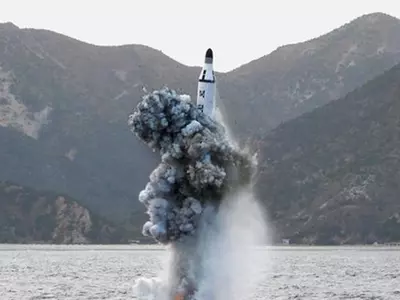 North Korea Fires 4 Ballistic Missiles