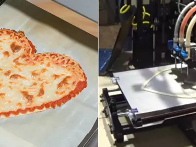 Inspired By NASA, BeeHex Can 3D Print A Pizza For You In Just Five Minutes Flat