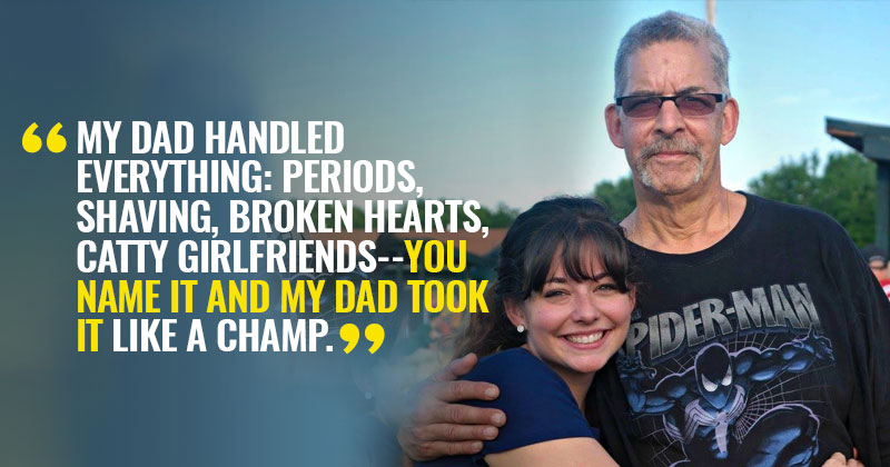 This Girl's Heartwarming Note To Her Single Dad Is Winning Hearts And