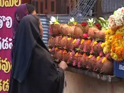 Muslims Offer Prayers in Kadapa temple