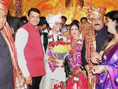 BJP lawmaker's lavish wedding