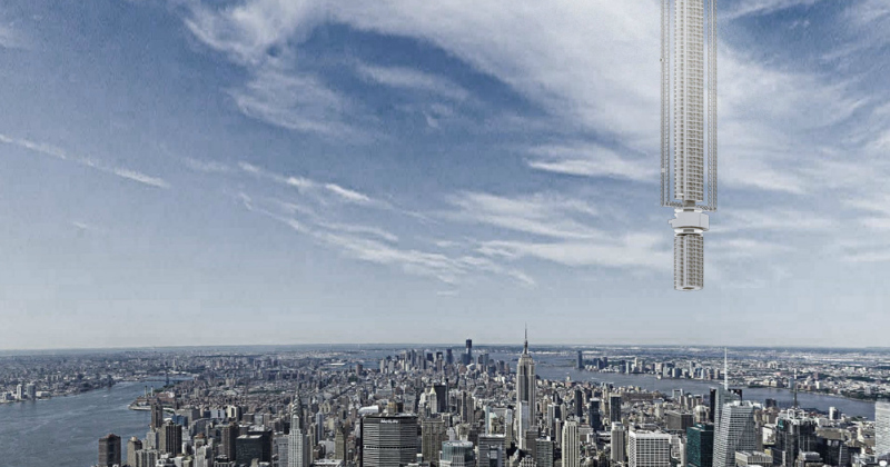 The World's Tallest Skyscraper May Hang From An Asteroid Like Earth's ...