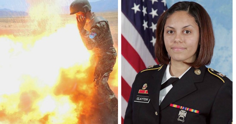 Us Army Releases Pics Of Its Camerawoman Who Captured Moment Of Her Own 