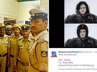 Bengaluru police are using GoT memes to spread awareness on road safety